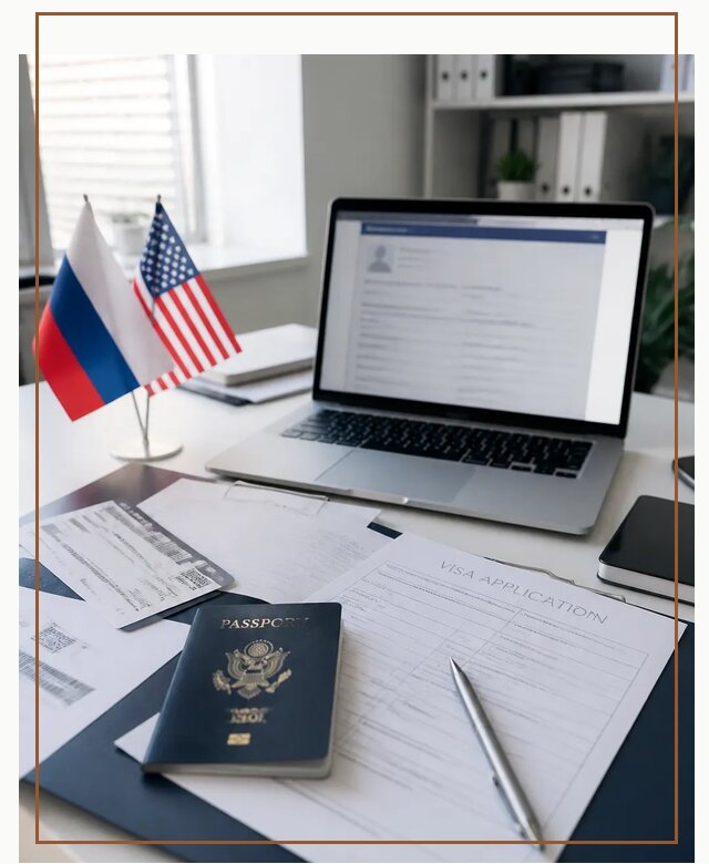 Оформление визы в США для туристов и бизнеса в Большой Камне