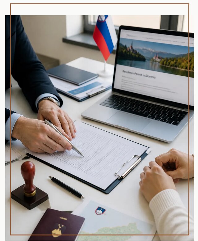 Оформление вида на жительство в Словении под ключ в Большой Камне