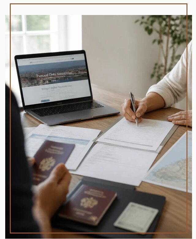 Оформление Digital Nomad и ВНЖ Португалии в Большой Камне