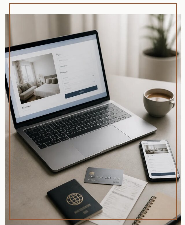 Оплата бронирования Booking и отелей для поездки в Большой Камне